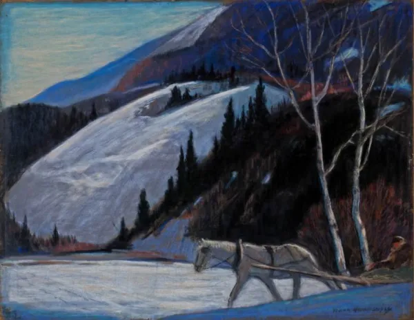 Horse and Sleigh, Gatineau Hills