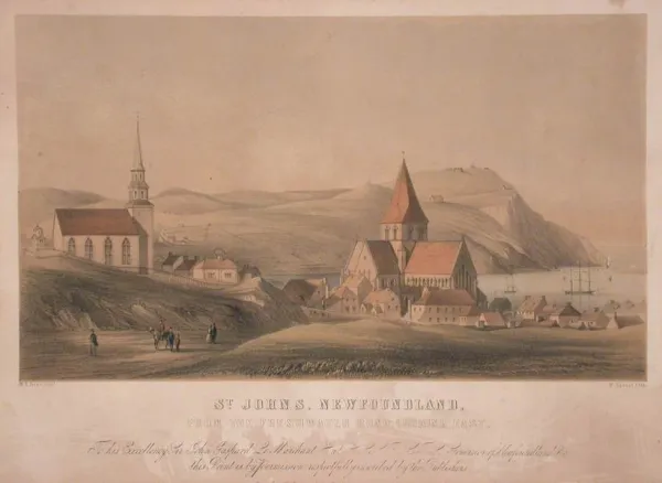 St. John's, Newfoundland, From The Freshwater Road, Looking East