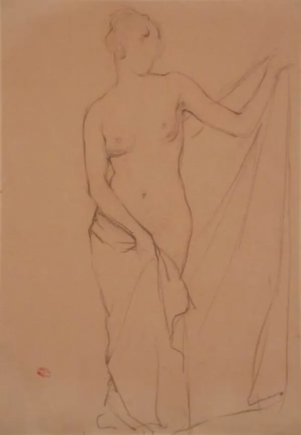 Standing Nude
