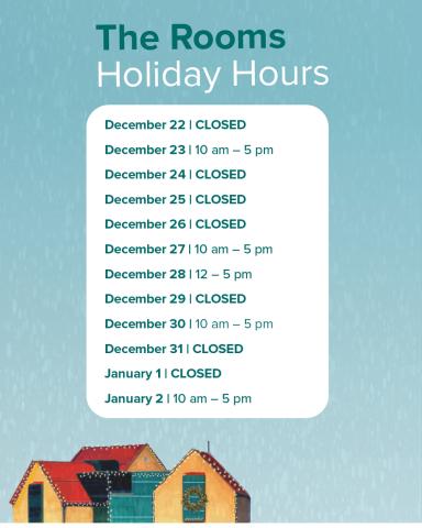 Holiday Hours