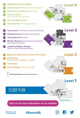 Floor Plan to The Rooms